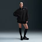 Polo oversized de cierre 1/4 para mujer Nike Sportswear Phoenix Fleece