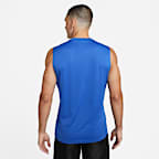 Camiseta sin mangas Dri-FIT con protección contra los rayos UV para hombre Nike Swim Hydroguard Essential