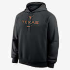 Texas Premium Performance Men's Nike Dri-FIT College Pullover Hoodie - Black