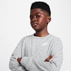 ナイキ スポーツウェア クラブ フリース ジュニアスウェットシャツ