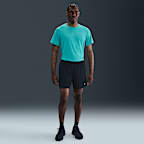 Playera de correr de manga corta Dri-FIT UV para hombre Nike Miler