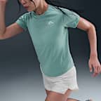 ナイキ トレイル ウィメンズ Dri-FIT ショートスリーブ ランニングトップ