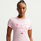 Nike Sportswear Chill Knit Women's Slim Short-Sleeved Cropped T-Shirt