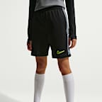 กางเกงฟุตบอลขาสั้นแบบถักเด็กโต Dri-FIT Nike Academy