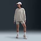 나이키 스포츠웨어 피닉스 플리스 여성 오버사이즈 크루넥 스웻셔츠