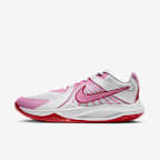 White/University Red/Pink Rise