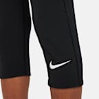Nike Pro Big Kids' (Boys') Dri-FIT 3/4-Length Tights