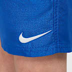Shorts de playa o alberca con forro de ropa interior de 15 cm para niño talla grande Nike Swim Breaker Essential