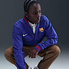 F.C. Barcelona Academy Pro Home Men's Nike Dri-FIT Football Anthem Jacket