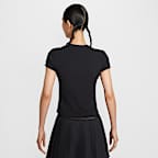 나이키코트 어드밴티지 여성 드라이 핏 반팔 테니스 탑