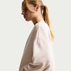 Nike 24.7 ImpossiblySoft Women's Dri-FIT Oversized Crew-Neck Full-Zip Top