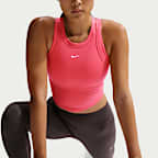 Nike One Fitted Women's Dri-FIT Cropped Tank Top