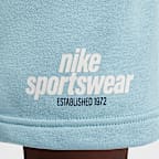 Shorts de French Terry para niños talla grande Nike Sportswear Club