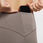 Nike Universa Women's High-Waisted 7/8 Leggings with No Front Seam