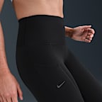 Leggings tiro alto de 7/8 con bolsillos para mujer Nike Go