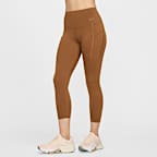 Nike Universa Women's High-Waisted 7/8 Leggings with No Front Seam
