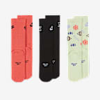 Nike Everyday Kids' Cushioned Crew Socks (3 Pairs)
