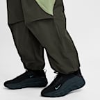 Nike Tech Men's Dri-FIT Woven Color-Block Oversized Pants