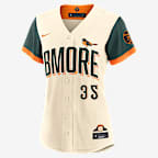 Adley Rutschman Baltimore Orioles City Connect Women's Nike MLB Stadium Jersey - Natural