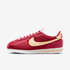 Nike Cortez Textile Women's Shoes - Team Crimson/White/Ice Peach