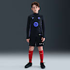 FC Barcelona Strike Away Kobe Pre-Match-Fußball-Drill-Oberteil mit Dri-FIT-Technologie (ältere Kinder)