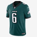 Jersey Nike Dri-FIT de la NFL Limited para hombre DeVonta Smith Philadelphia Eagles - Verde/Negro