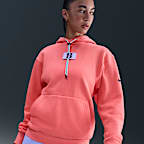 Sudadera con gorro de básquetbol de tejido Fleece Sabrina