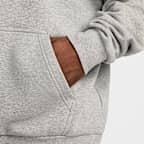 Pánská volnější mikina Nike Club Fleece z francouzského froté s kapucí