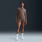 Sudadera de French Terry con cuello redondo para mujer Nike Dri-FIT One