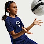 Nike Academy+ Camiseta de fútbol de manga corta Dri-FIT - Niño/a