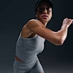 Camiseta de tirantes Dri-FIT cropped para mujer Nike One Fitted