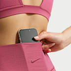 ナイキ ユニバーサ ウィメンズ ハイウエスト 13cm バイカーショートパンツ フロントシームなし