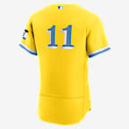Jersey de béisbol Authentic para hombre MLB Boston Red Sox City Connect (Rafael Devers)