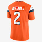 Jersey de fútbol americano Nike Dri-FIT de la NFL Limited para hombre Patrick Surtain II Denver Broncos