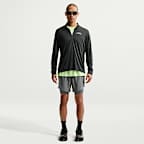 Nike Pacer フラッシュ メンズ Dri-FIT ハーフジップ ランニングトップ