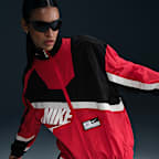 Chamarra de tejido Woven oversized para mujer Nike Sportswear