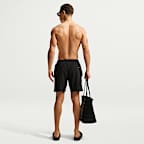 Shorts de playa o alberca con forro de ropa interior de 18 cm para hombre Nike Swim Contend