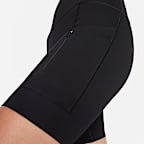 나이키 고 여성 하이웨이스트 8인치 포켓 바이커 쇼츠