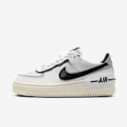 Chaussure Nike Air Force 1 Shadow pour femme - Blanc/College Grey/Platinum Tint/Off Noir