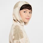 Sudadera con gorro para niños talla grande Nike Sportswear Club Fleece
