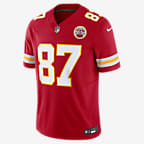 Jersey de fútbol americano Nike Dri-FIT de la NFL Limited para hombre Travis Kelce Kansas City Chiefs - Rojo