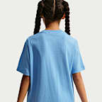 Playera para niños talla grande Nike Sportswear