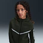Nike Sportswear Tech Fleece Dessuadora amb caputxa i cremallera completa i detalls reflectors - Nen/a