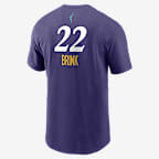 Playera Nike de la WNBA Cameron Brink Los Angeles Sparks Explorer Edition