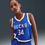 Giannis Antetokounmpo Milwaukee Bucks 2024/25 City Edition 男款 Nike Dri-FIT NBA Swingman 球衣