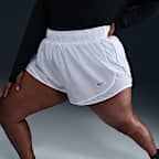Shorts de correr Dri-FIT de tiro medio de 7 cm con forro de ropa interior para mujer (talla grande) Nike Tempo
