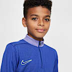 Nike Academy Big Kids' Dri-FIT Long-Sleeve 1/4-Zip Soccer Drill Top