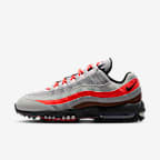 Light Silver/Light Smoke Grey/Bright Crimson/Schwarz
