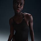 Traje de baño de una pieza con espalda deportiva HydraLock para mujer Nike Swim Fusion