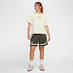 Sabrina Boxy Basketball Tee